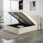 Velvet Upholstered Full Storage Bed Frame