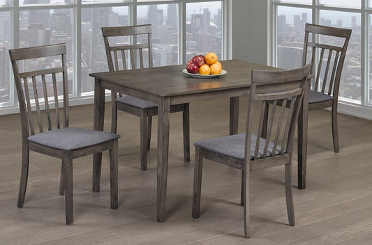 5 pcs wooden dining set