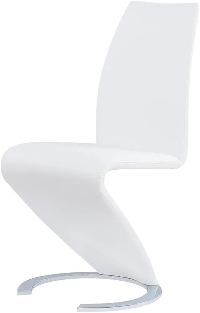 5 pcs glass dining table with leather chairs