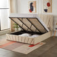 Velvet Upholstered Full Storage Bed Frame