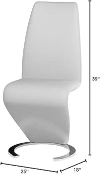 5 pcs glass dining table with leather chairs