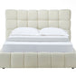 Velvet Upholstered Full Storage Bed Frame