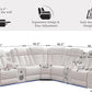 ELECTRIC RECLINER 6 SEATER SOFA SET