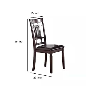 7 pcs wooden dining set