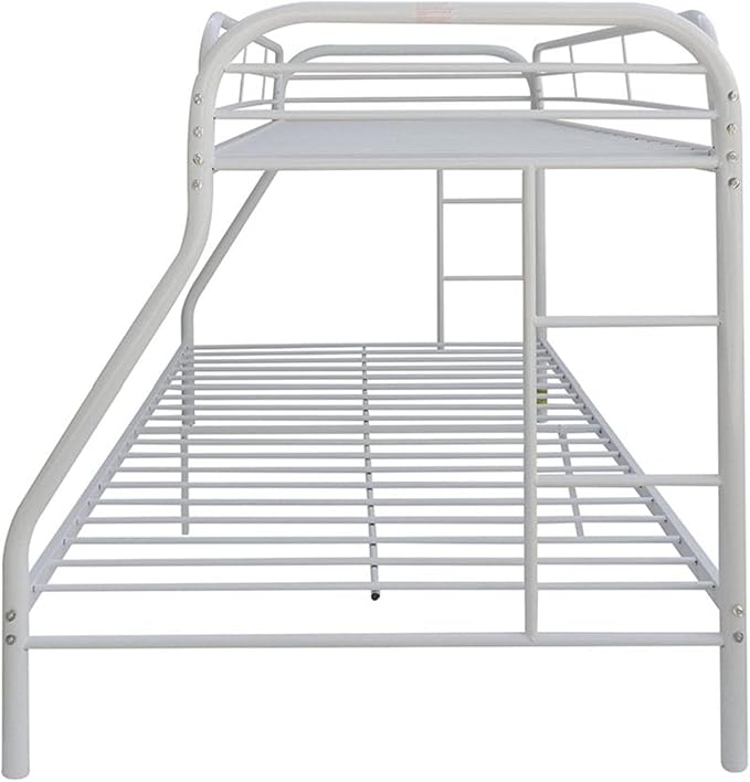 Twin over double metal bunk bed