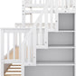 Ttwin over double trundle bunk bed
