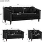 Velvet sofa set