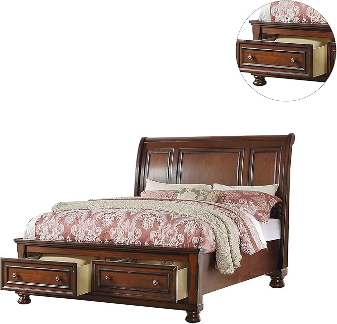 6 pcs storage bed room set