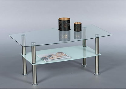 3 pcs Glass coffee table set