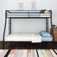 Twin over double metal bunk bed