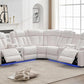 ELECTRIC RECLINER 6 SEATER SOFA SET