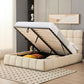 Velvet Upholstered Full Storage Bed Frame