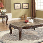 3 pcs marble coffee table set