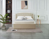 Velvet Upholstered Full Storage Bed Frame