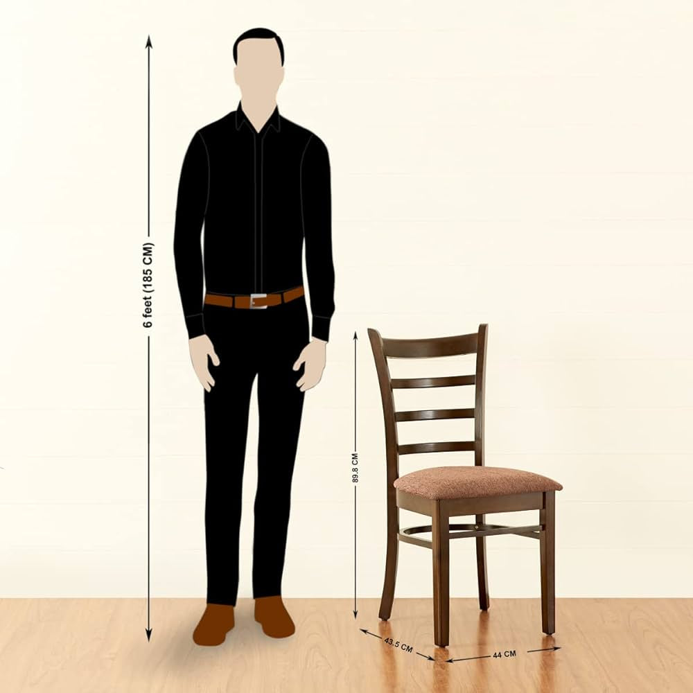 5 pcs wooden dining set