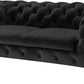 Velvet couch set