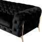 Velvet couch set