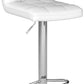 Armless Hydraulic Kitchen Counter Height Bar Stools