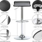 Chrome Air Lift Adjustable Swivel Bar Stool(1 pcs)