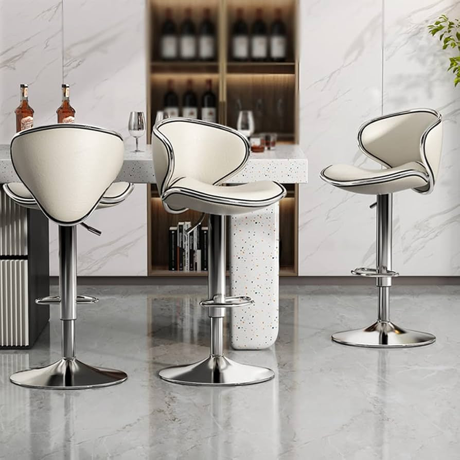 Bar Stool High Backrest Bar Chair(1 pcs)