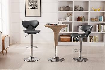 Bar Stool High Backrest Bar Chair(1 pcs)