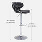 Bar Stool High Backrest Bar Chair(1 pcs)
