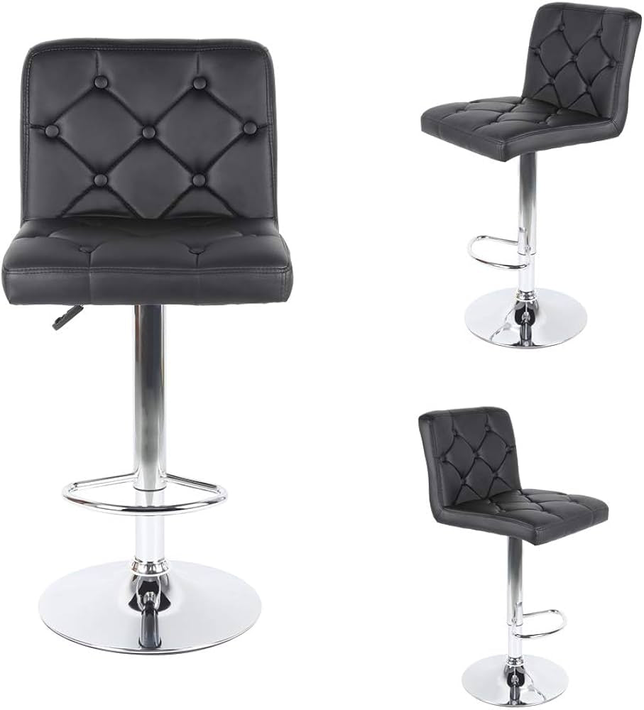 Armless leather bar stool(1 pcs)