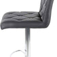 Armless leather bar stool(1 pcs)