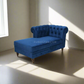 L shape velvet sectional couch