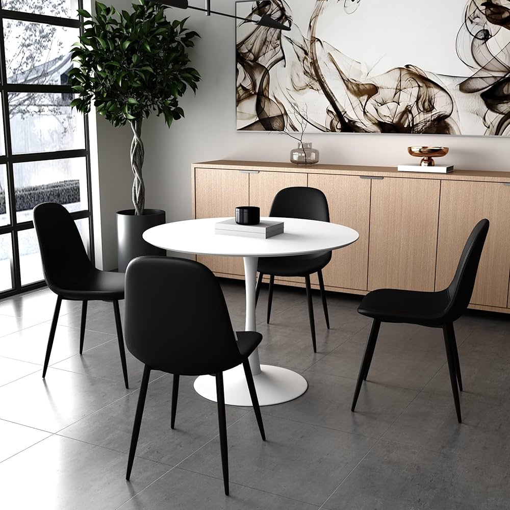 5 pcs dining table with chairs