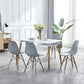 5 pcs wooden dining set