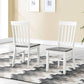 5 pcs wooden dining set