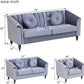 Velvet couch set