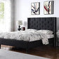 Platform linen bed frame