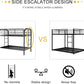 Twin over twin metal bunk bed