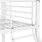 Twin over double metal bunk bed