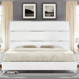 Velvet platform bed
