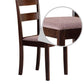 7 pcs wooden dining set